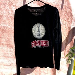 Jansport grey long sleeve Stanford Univ shirt